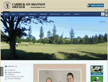 Tablet Screenshot of carrickgolfclub.ie